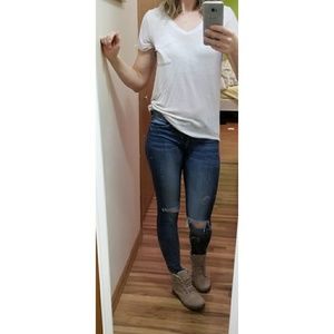 Flying monkey stretchy skinny jeans